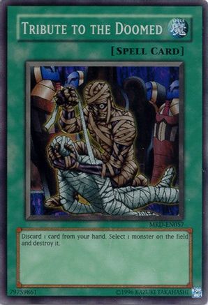 Image of Tribute to The Doomed [MRD-EN057] Super Rare