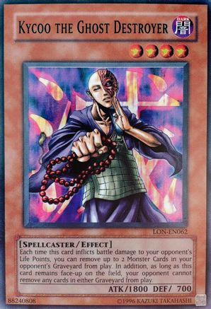Image of Kycoo the Ghost Destroyer [LON-EN062] Super Rare