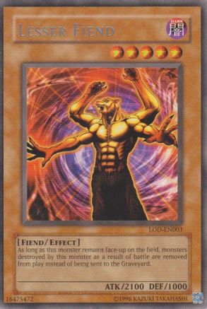 Image of Lesser Fiend [LOD-EN003] Rare