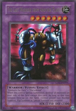 Image of The Last Warrior from Another Planet [LON-EN077] Ultra Rare
