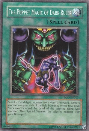 Image of The Puppet Magic of Dark Ruler [LOD-EN013] Common