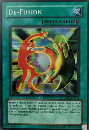 Image of De-Fusion [LON-EN097] Super Rare