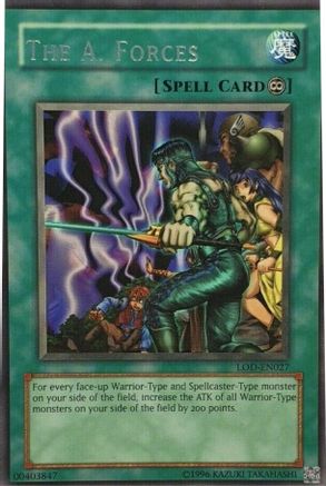 Image of The A. Forces [LOD-EN027] Rare