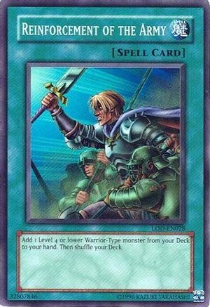Image of Reinforcement of the Army [LOD-EN028] Super Rare