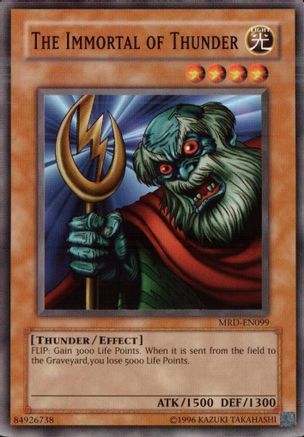 Image of The Immortal of Thunder [MRD-EN099] Common