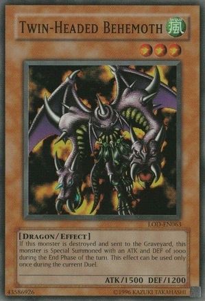Image of Twin-Headed Behemoth [LOD-EN063] Super Rare