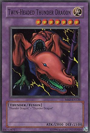 Image of Twin-Headed Thunder Dragon [MRD-EN120] Super Rare