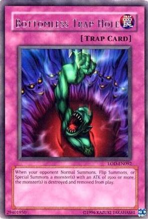 Image of Bottomless Trap Hole [LOD-EN092] Rare