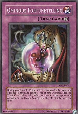 Image of Ominous Fortunetelling [LOD-EN094] Common