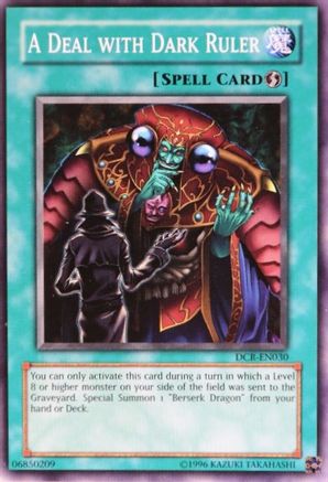 Image of A Deal with Dark Ruler [DCR-EN030] Common