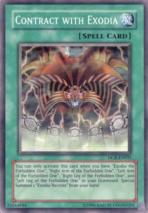 Image of Contract with Exodia [DCR-EN031] Common