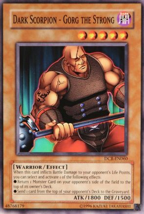 Image of Dark Scorpion - Gorg the Strong [DCR-EN060] Common