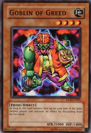 Image of Goblin of Greed [DCR-EN065] Common