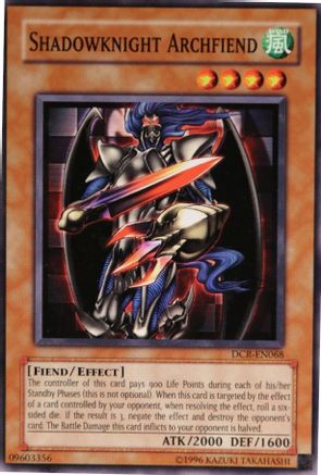 Image of Shadowknight Archfiend [DCR-EN068] Common