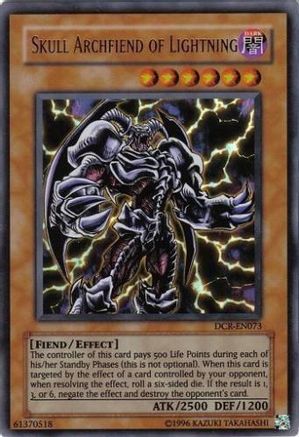 Image of Skull Archfiend of Lightning [DCR-EN073] Ultra Rare