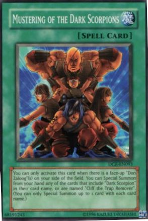 Mustering of the Dark Scorpions [DCR-EN093] Common