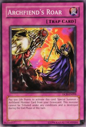 Image of Archfiend's Roar [DCR-EN099] Common