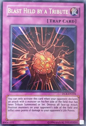 Image of Blast Held by a Tribute [DCR-EN104] Ultra Rare