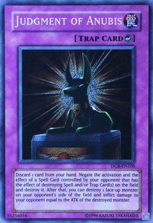 Image of Judgment of Anubis [DCR-EN105] Secret Rare