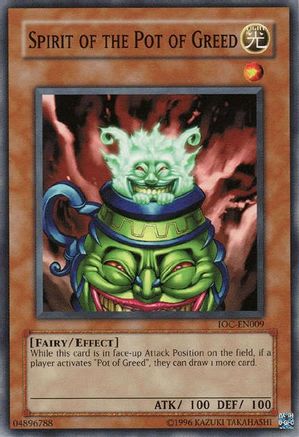Image of Spirit of the Pot of Greed [IOC-EN009] Common