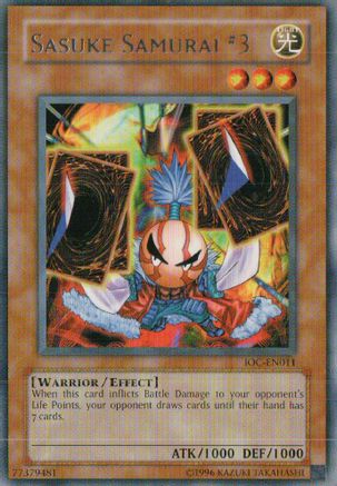 Image of Sasuke Samurai #3 [IOC-EN011] Rare