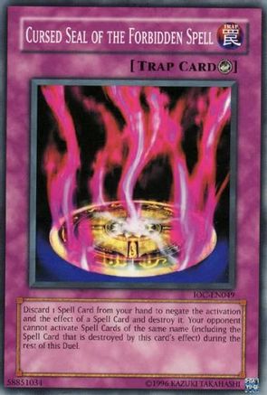 Image of Cursed Seal of the Forbidden Spell [IOC-EN049] Common