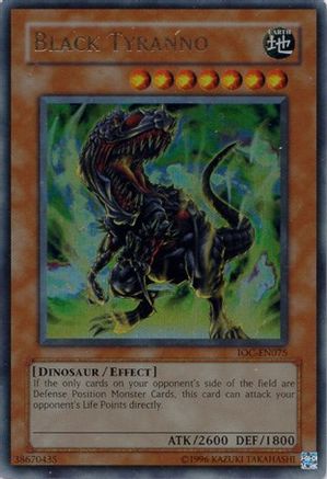 Image of Black Tyranno [IOC-EN075] Ultra Rare