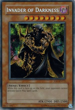 Image of Invader of Darkness [IOC-EN111] Secret Rare