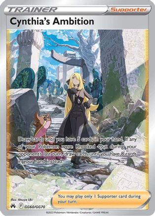 Image of Cynthia's Ambition (GG60/GG70) [Sword & Shield: Crown Zenith]