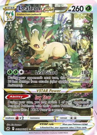 Image of Leafeon VSTAR (GG35/GG70) [Sword & Shield: Crown Zenith]