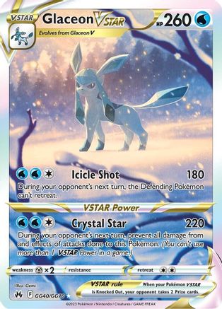 Image of Glaceon VSTAR (GG40/GG70) [Sword & Shield: Crown Zenith]