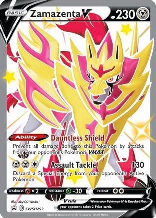 Image of Zamazenta V (SWSH293) [Sword & Shield: Black Star Promos]