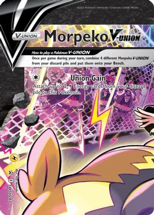 Image of Morpeko V-Union (SWSH287) [Sword & Shield: Black Star Promos]