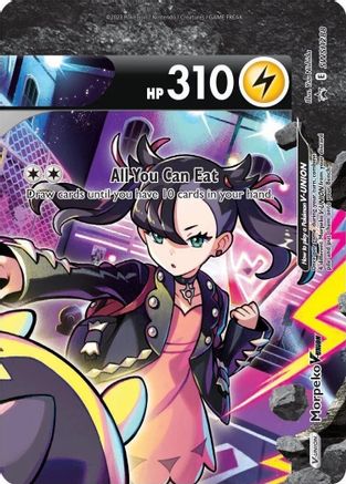 Image of Morpeko V-Union (SWSH288) [Sword & Shield: Black Star Promos]