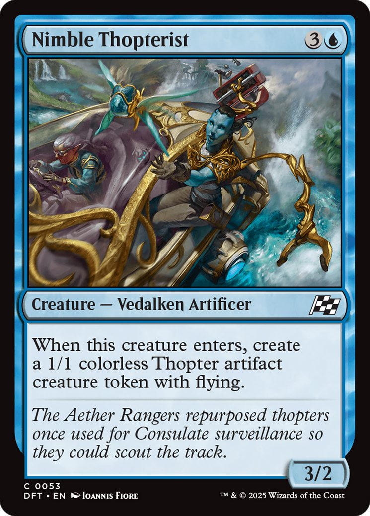 Image of Nimble Thopterist [Aetherdrift]