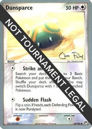Image of Dunsparce (60/100) (Blaziken Tech - Chris Fulop) [World Championships 2004]