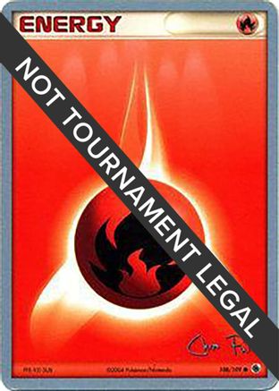 Image of Fire Energy (108/109) (Blaziken Tech - Chris Fulop) [World Championships 2004]