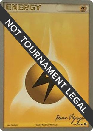 Image of Lightning Energy (109/109) (Team Rushdown - Kevin Nguyen) [World Championships 2004]
