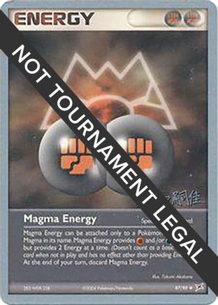 Image of Magma Energy (87/95) (Magma Spirit - Tsuguyoshi Yamato) [World Championships 2004]