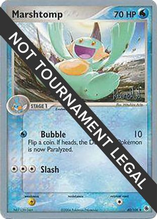 Image of Marshtomp (40/109) (Rocky Beach - Reed Weichler) [World Championships 2004]