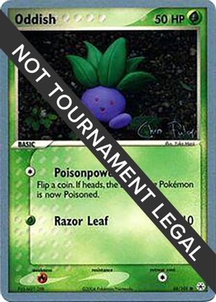 Image of Oddish (68/101) (Blaziken Tech - Chris Fulop) [World Championships 2004]