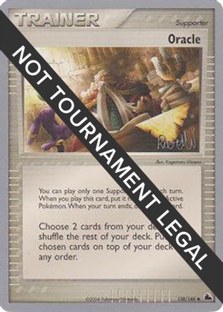 Image of Oracle (138/144) (Rocky Beach - Reed Weichler) [World Championships 2004]