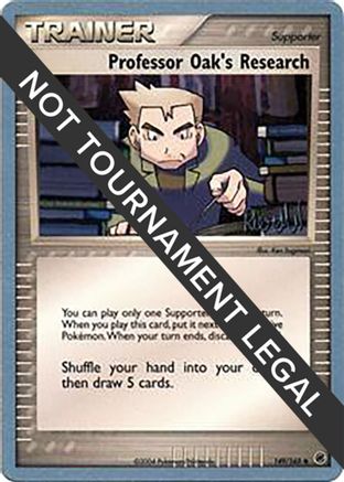 Image of Professor Oak's Research (149/165) (Rocky Beach - Reed Weichler) [World Championships 2004]