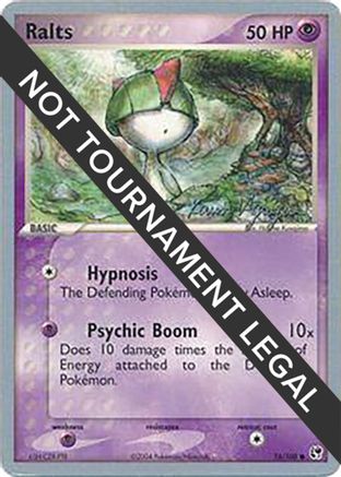 Image of Ralts (74/100) (Team Rushdown - Kevin Nguyen) [World Championships 2004]