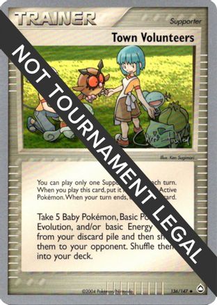 Image of Town Volunteers (136/147) (Blaziken Tech - Chris Fulop) [World Championships 2004]