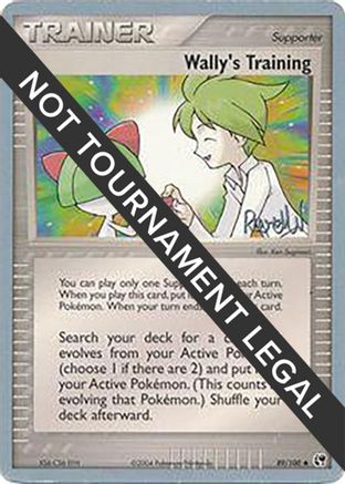 Image of Wally's Training (89/100) (Rocky Beach - Reed Weichler) [World Championships 2004]
