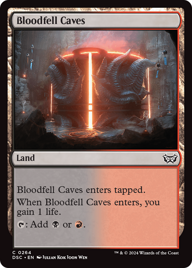 Image of Bloodfell Caves [Duskmourn: House of Horror Commander]