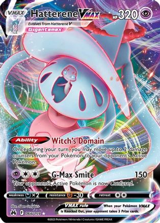 Image of Hatterene VMAX (066/159) [Sword & Shield: Crown Zenith]