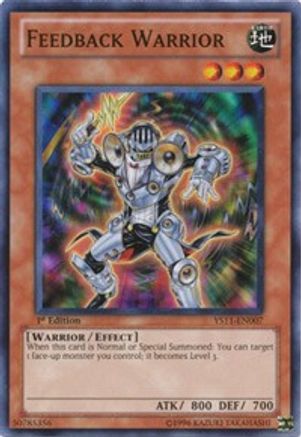 Image of Feedback Warrior [YS11-EN007] Common