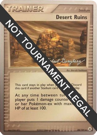Image of Desert Ruins (88/101) (King of the West - Michael Gonzalez) [World Championships 2005]